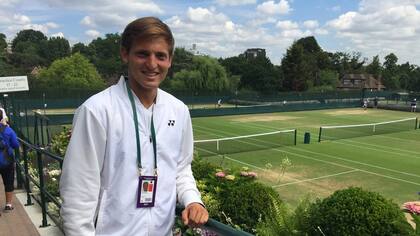 Axel Geller, en Wimbledon