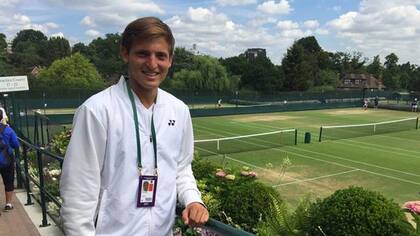 Axel Geller, en Wimbledon