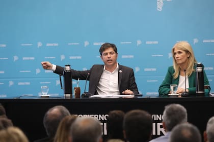 Axel Kicillof cuando la Nación confirmó el fin de las transferencias al Fondo de Fortalecimiento Fiscal de la provincia de Buenos Aires