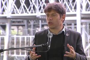 Axel Kicillof criticó a la ciudad de Buenos Aires al presentar el Mercado Ganadero de Cañuelas