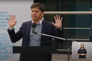 Axel Kicillof en Baradero