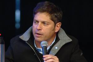 Axel Kicillof en el acto por el Día de la Industria Nacional