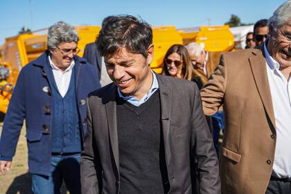 Axel Kicillof, en General Villegas