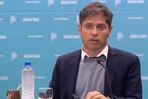 Axel Kicillof: Fondo de infraestructura municipal y aumentos