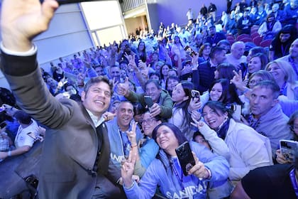 Axel Kicillof, Gobernador de la Provincia de Buenos Aires, en el #61CongresoFATSA. La Falda, Córdoba