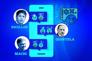 Axel Kicillof, Jorge Macri y Ricardo Quintela