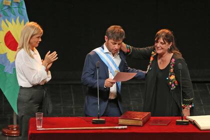 Axel Kicillof les tomó juramento a sus ministros: "Quiero un gabinete militante"