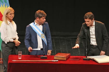 Axel Kicillof les tomó juramento a sus ministros: "Quiero un gabinete militante"