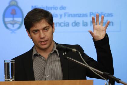 Axel Kicillof fue ministro de Economía desde 2013 hasta 2015 (Foto: Archivo)