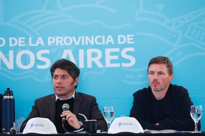 Axel Kicillof y Augusto Costa