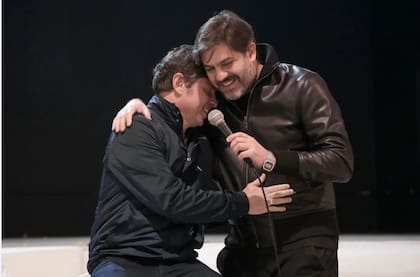 Axel Kicillof y Carlos Bianco