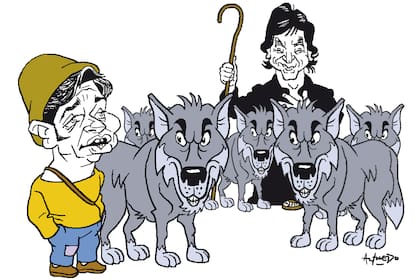 Axel Kicillof y Dante Guebel