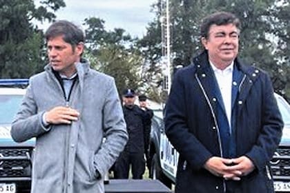 Axel Kicillof y Fernando Espinoza, esta semana en La Matanza
