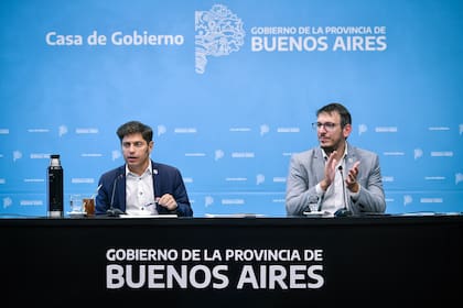 Axel Kicillof y Juan Cuattromo