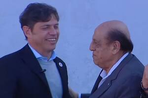 Axel Kicillof y Juan José Mussi en Berazategui