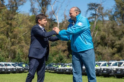 Axel Kicillof y Sergio Berni