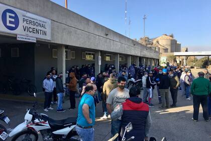 Ayer el personal de Vicentin se enteró de la noticia de la expropiación