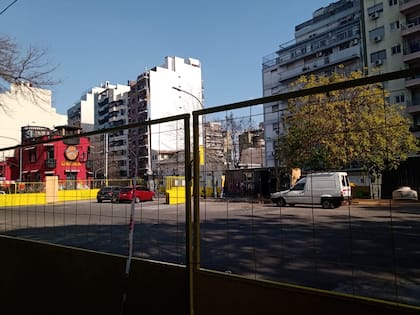Ayer empezaron las obras en la zona