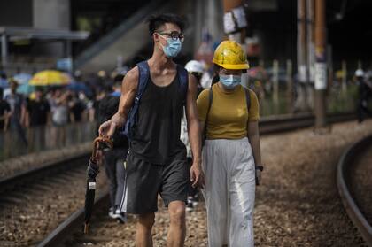 Ayer, en otra protesta, 11 personas fueron detenidas y 24 resultaron heridas