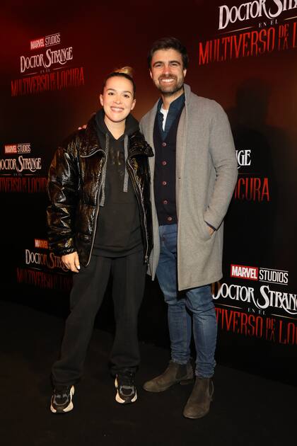 Sofía Pachano y Santiago Ramundo disfrutaron de Doctor Strange