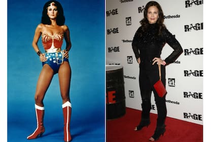 Ayer y hoy, Lynda Carter, la Mujer Maravilla