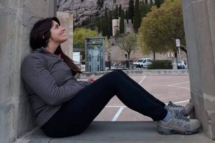 Aylen cumplió su sueño de salir a recorrer el mundo, aunque considera que los paisajes más lindos son los argentinos.