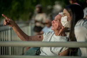 Ayrton Pinheiro fue un de los primeros pacientes en ser atendido en el hospital cuando se inauguró en enero