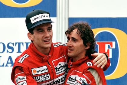 Ayrton Senna y Alain Prost, la fórmula de estrellas que reunió McLaren y una rivalidad que superó los límites