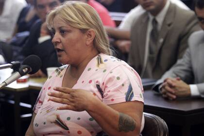 Azucena Márquez, ex imputada en la desaparición de Marita Verón, brindó ayer sus últimas palabras ante el Tribunal de Tucumán