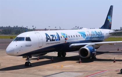 Azul cubrirá la ruta con aviones Embraer