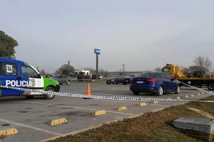 El tiroteo fue en el playón de una estación de servicio