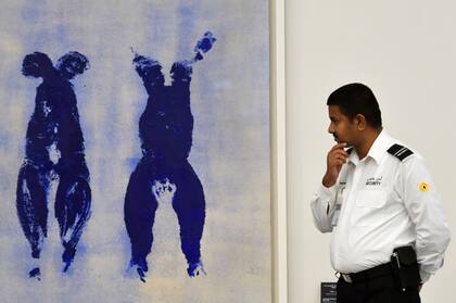 Azul, una obra con el inconfundible sello de Yves Klein