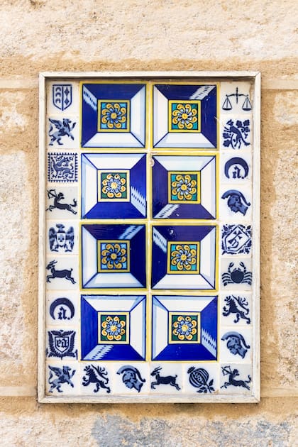 Azulejos pintados a mano