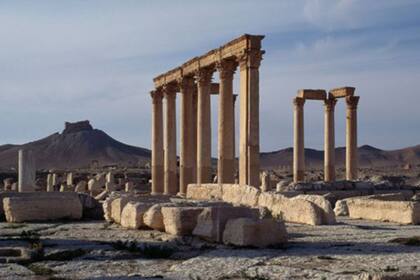 Las ruinas de Palmira, en la actual provincia siria de Homs, son un Patrimonio de la Humanidad, pero sufrieron grandes destrozos. 