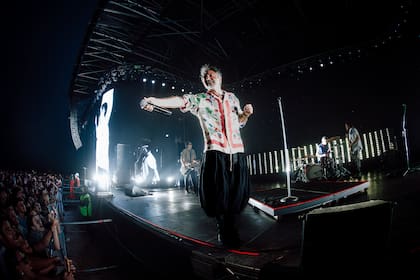 Babasónicos en el escenario de Mute