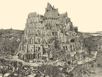 Babel, una de las obras que se puede ver en la exposición