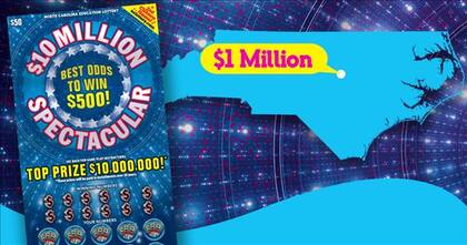 Bach adquirió un boleto de US$50 del juego US$10 Million Spectacular en una tienda Harris Teeter de los suburbios de Raleigh y resultó la ganadora