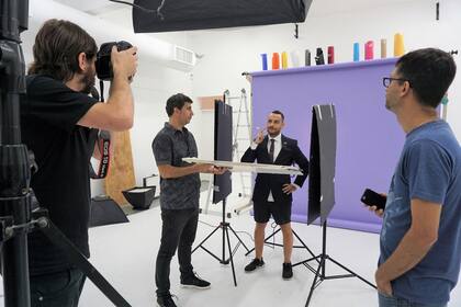 Backstage de la producción de tapa