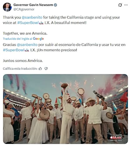 Bad Bunny celebró la cultura latina en su show de medio tiempo para el Super Bowl LX