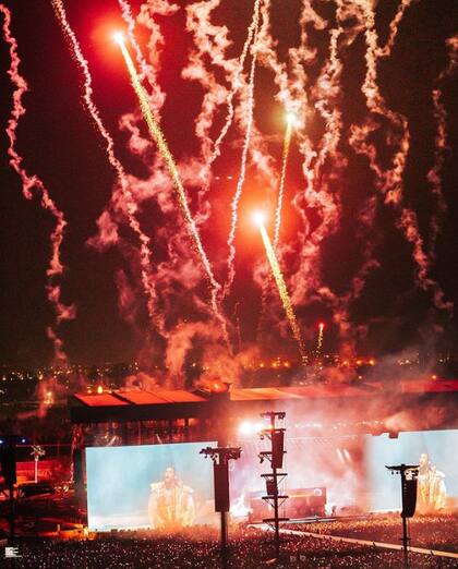 Bad Bunny cerró, con grandilocuencia, la primera noche de Coachella 2023 en Indio, California