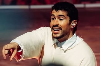 Bad Bunny en River: del homenaje a Messi a su divertido baile con Tini