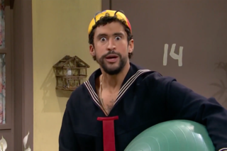 Bad Bunny en la TV de Estados Unidos: la hilarante versión con Jon Hamm de El Chavo y la advertencia a los que no hablan español