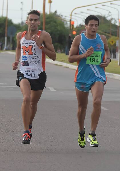 Bader y Barreto codo a codo en los 21k