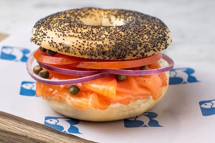 Bagel de salmón: el de Russ and Daughters es uno de los más famosos de Nueva York.