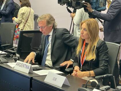 Bahillo participó de la COP 27