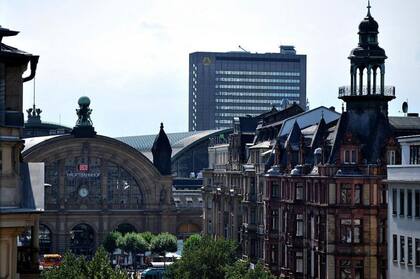 Bahnhofsviertel, en Frankfurt, Alemania