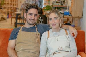 Baigorrí y Tapia se instalaron en Barcelona hace unos tres años.