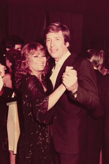 Bailando en una fiesta a principios de los 80.