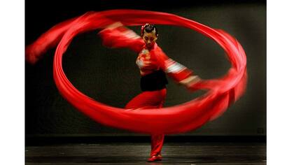 Bailarines de Dance China NY en el New York City Center