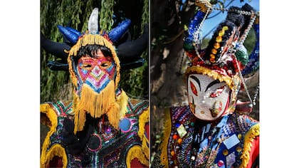 Bajada de los diablos de Uquía